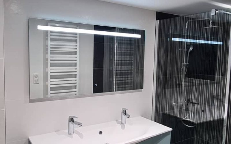 Salle de bain - bac à douche - paroie coulissante - Saint-Dié - Concept Bain (7)